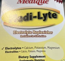 Medique Medi-Lyte Electrolyte Replenisher, Fast Relief from Heat, Stress, 500