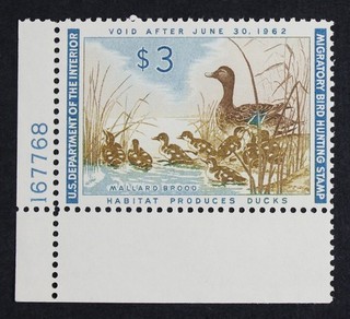 CKStamps: US Federal Duck Stamps Collection Scott#RW28 $3 Mint NH OG