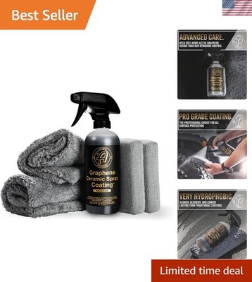 Adam's Advanced Graphene Ceramic Spray Coating Kit - 18+  Sprayable Graphene ...