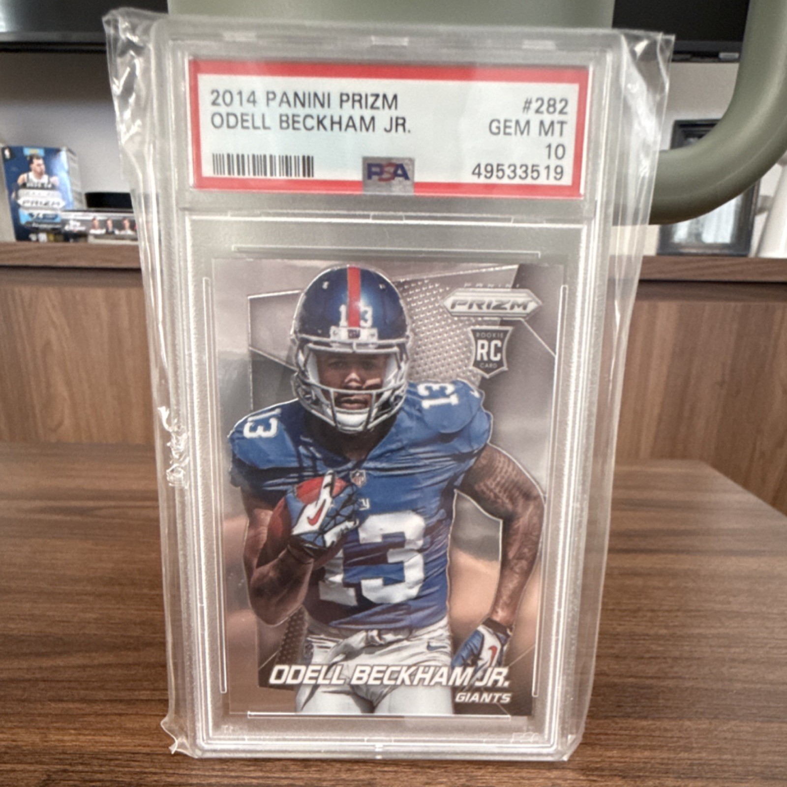 2014 Panini Prizm Odell Beckham Jr. #282 Rookie PSA 10 New York Giants