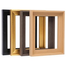 Real Solid Wood Canvas Floater Frame 8x10, Canvas Floating Frame for 0.6"-0.9...