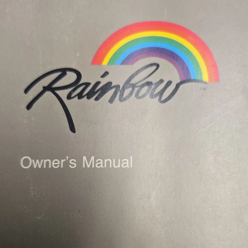 VINTAGE Digital DEC Rainbow Owner's Manual Instructions. - Image 2 of 4