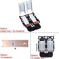 M.2 NVME Drive Caddy Tray Frame / Heatsink for HP ZBook Fury 17 G7 G8 SSD3 SSD4