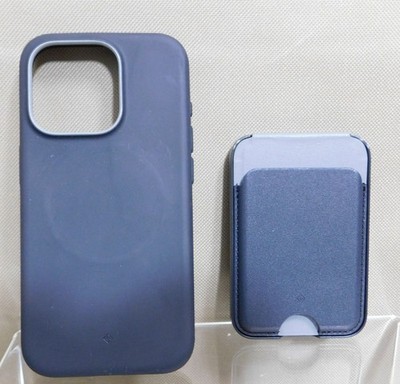 Caseology Nano Pop Mag Case & Magsafe Wallet Stand for iPhone 15 Pro Black