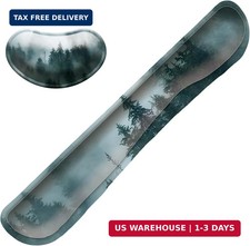 Keyboard Wrist Rest Mouse Wrist Support Set, Memory Foam Wrist Rest Pad for Comp