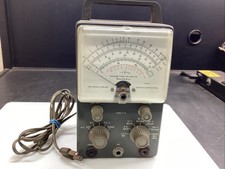 HealthKit Model V-7A Vacuum Tube Voltmeter Powers On And Needle Moves No Probes