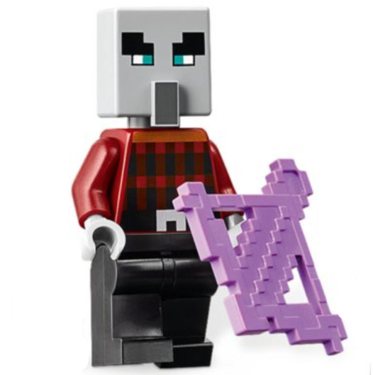 LEGO Minecraft Minifigur - min195 - Pillager - aus 21267