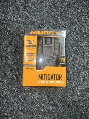 NEW Muddy MITIGATOR 20MP 80ft Cellular Trail Camera MUD-MTGTR-W