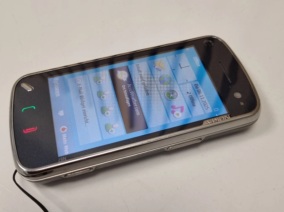 Nokia N97 Smartphone - Schwarz - OVP - Mängel siehe Zustandsbeschr. - Bild 4 von 4