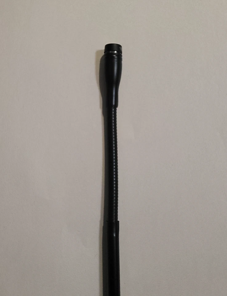 Micrófono condensador de cuello de cisne de escritorio Shure Microflex MX418 COMO ESTÁ Foto 4 de 4