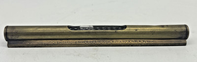 Messing Ingenieure Wasserwaage Vintage 6'' - von Scientific & Projections Ltd London