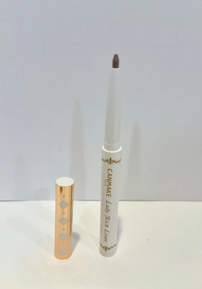 Canmake Lady Rich Eyeliner 03 Chandelier Gold- New - Made in Japan - Image 3 of 4