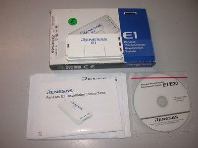 Renesas E1 R0E000010KCE00 Emulator Microcontroller Debug Tool