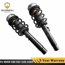 Pair Front Left+Right Shock Absorbers For BMW E90 E92 328i 335i xDrive 2009-2013
