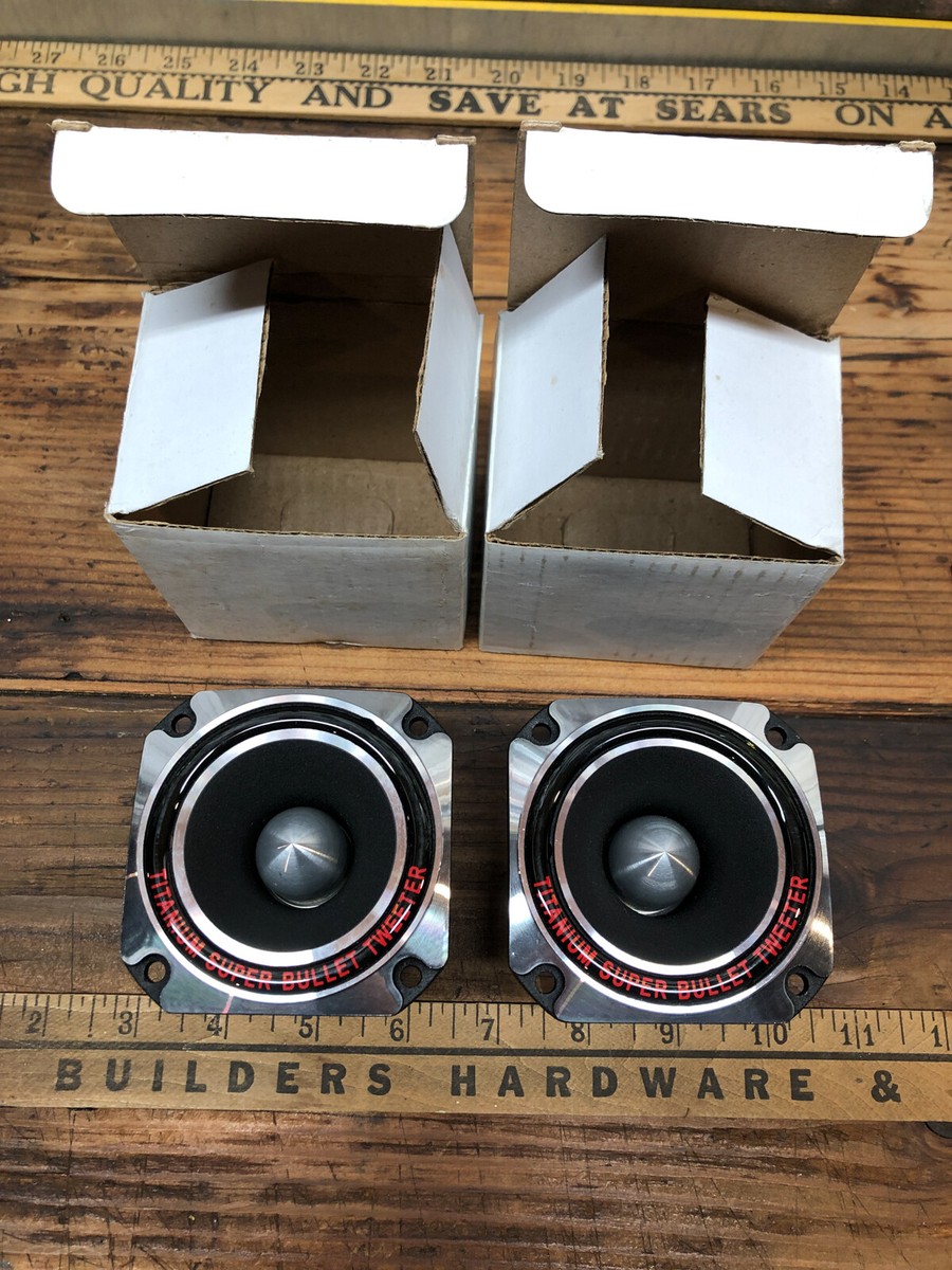 PAIR* Goldwood GT-775 4 ohm Tweeters *NOS* | eBay