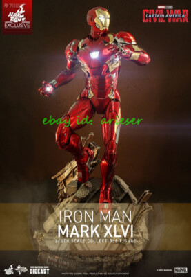 ホットトイズ MMS608-D42 アイアンマン マーク46 Hot Toys 1/6 Mms608d42 Iron Man Mk46 Captain America:Civil