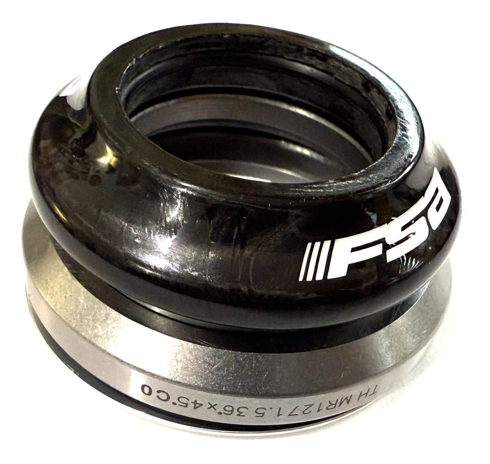FSA ORBIT C-40/48 Intergrated Headset Assembly #121-01478A Carbon Top Cover - Image 2 of 4