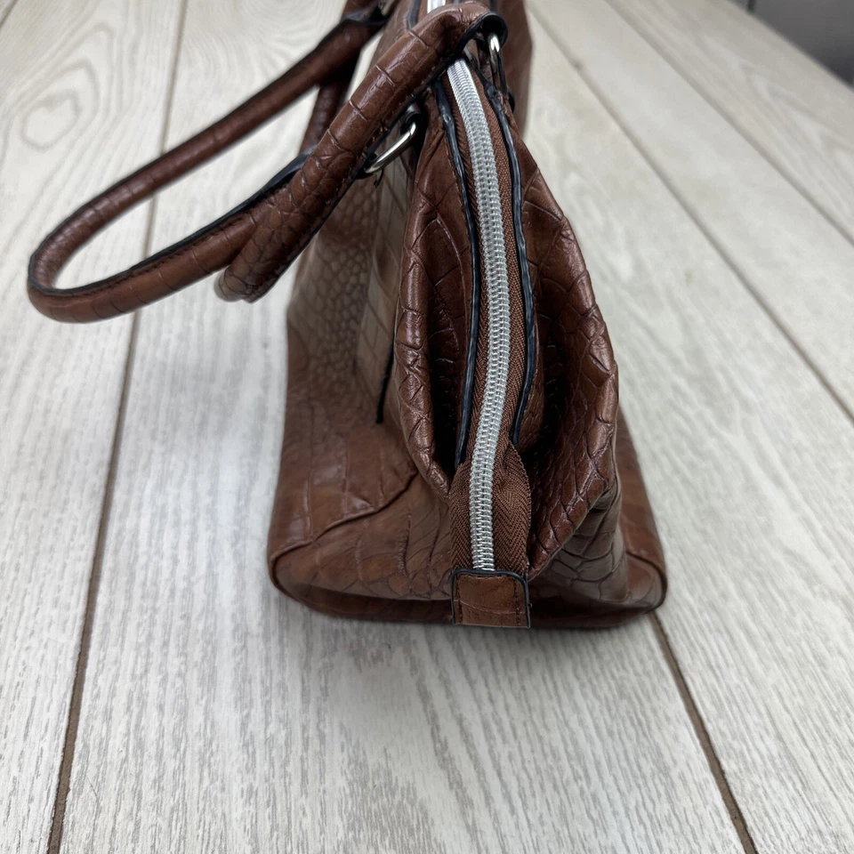 Kenneth Cole реакции крокодила купол сумка сумочка сумка коричневый - Изображение 2 из 4