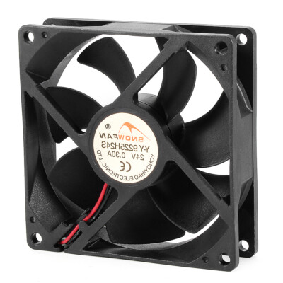 24V DC Cooling Fan Long Life HY Bearing Computer Case Fan