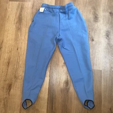 1950s Ski Pants Sun Valley Wool Nylon Vtg Snow suit bib NEW NOS Womens 16 Slim