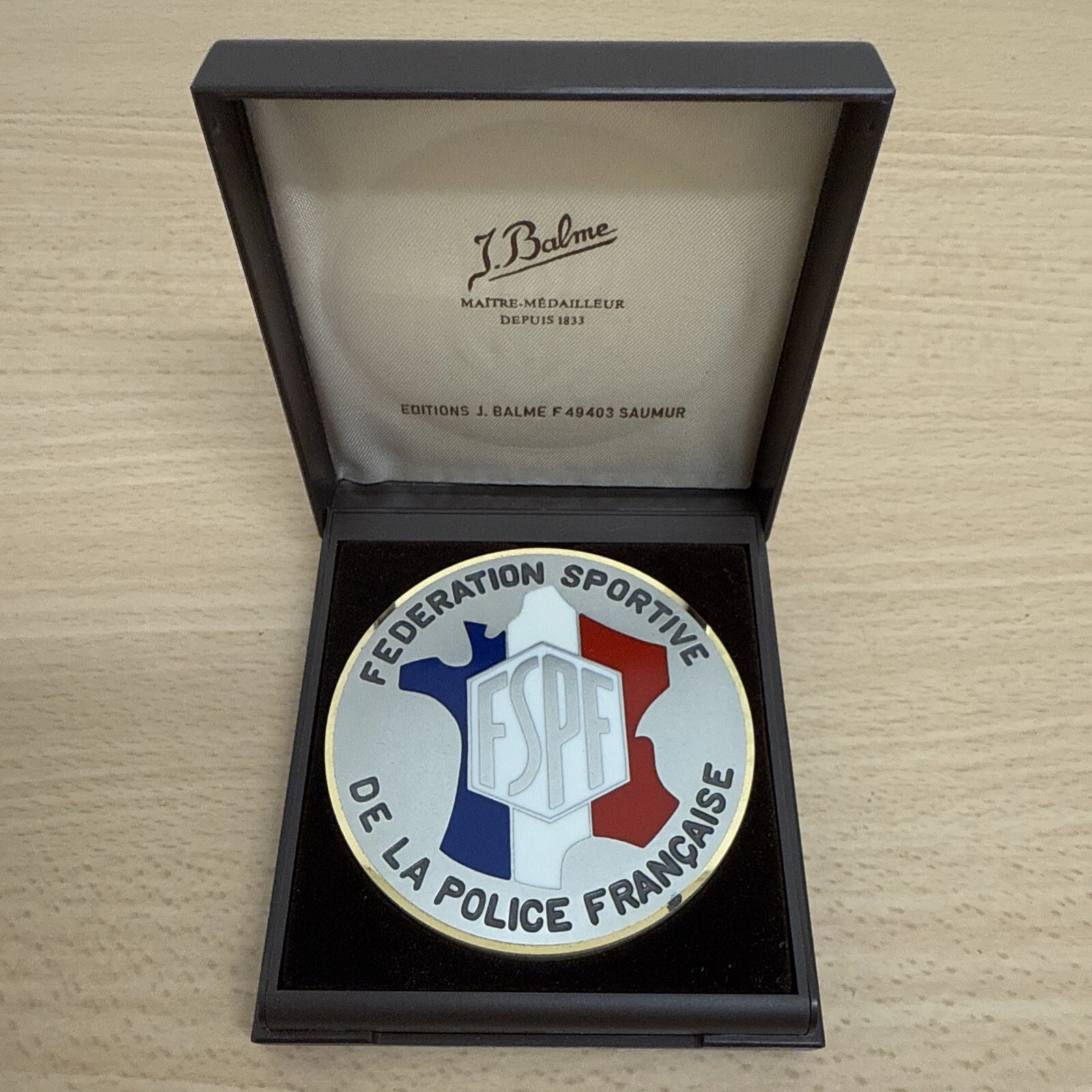 Médaille Fédération Sportive De La Police Française FSPF