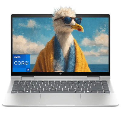 HP 15.6'' FHD Touchscreen Laptop Intel Core i7-1355U UpTo 64GB RAM 2TB - Open Box
