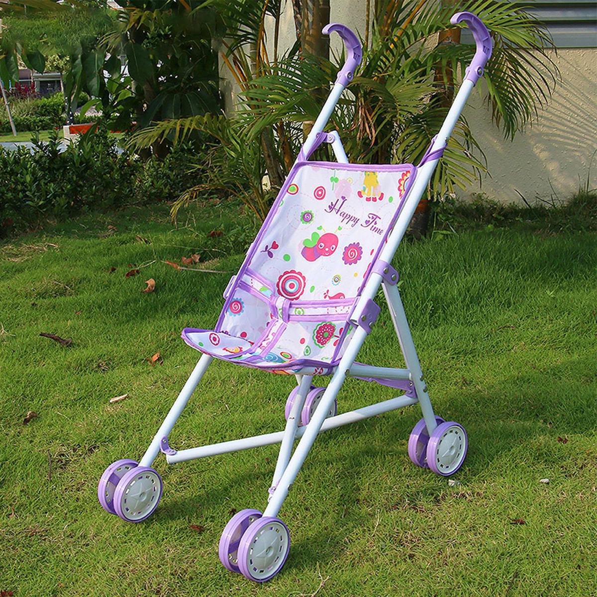 Baby Boo Pink Single Stroller Buggy Pushchair Pram Toy Doll