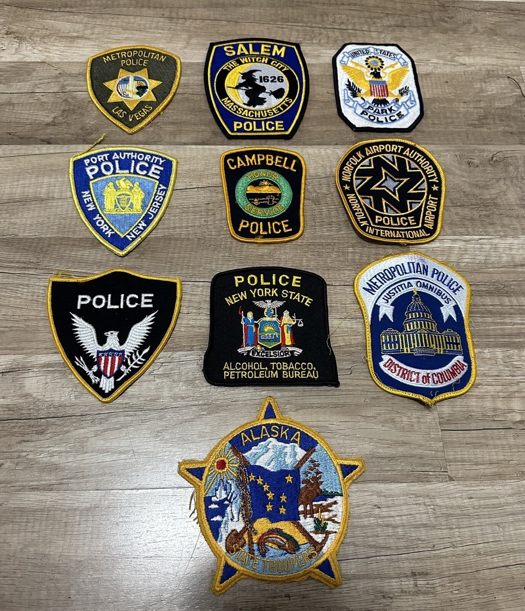 Fun Police Patch Cool Police Patches