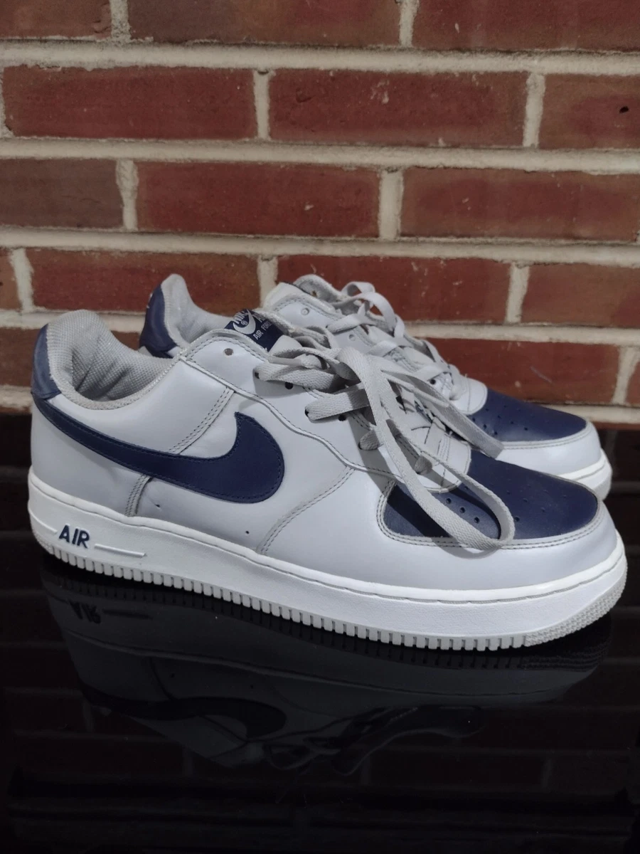 Nike Air Force 1 Low '07 Light Smoke Grey Midnight Navy