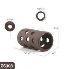 AQUARIUM FISH SHRIMP TUBE CUBES STAR CLAY SHELTERS HIDING AND BREEDING CAVE