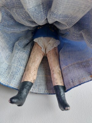 Antique Poupée Marked SFBJ 60 PARIS 13/0 ☆Painted Eyes