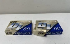 Lot Of 2 JVC Mini DV DVC Digital Video Cassette Tapes DVM60ME, Free Shipping