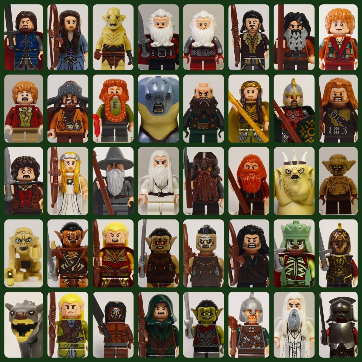 Lego Hobbit Minifigures Bilbo Baggins Lord Of The Rings Lego