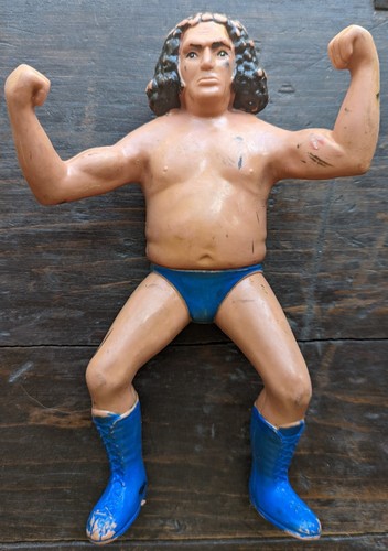 1984 WWF LJN Andre The Giant Figure Long Hair Wres...