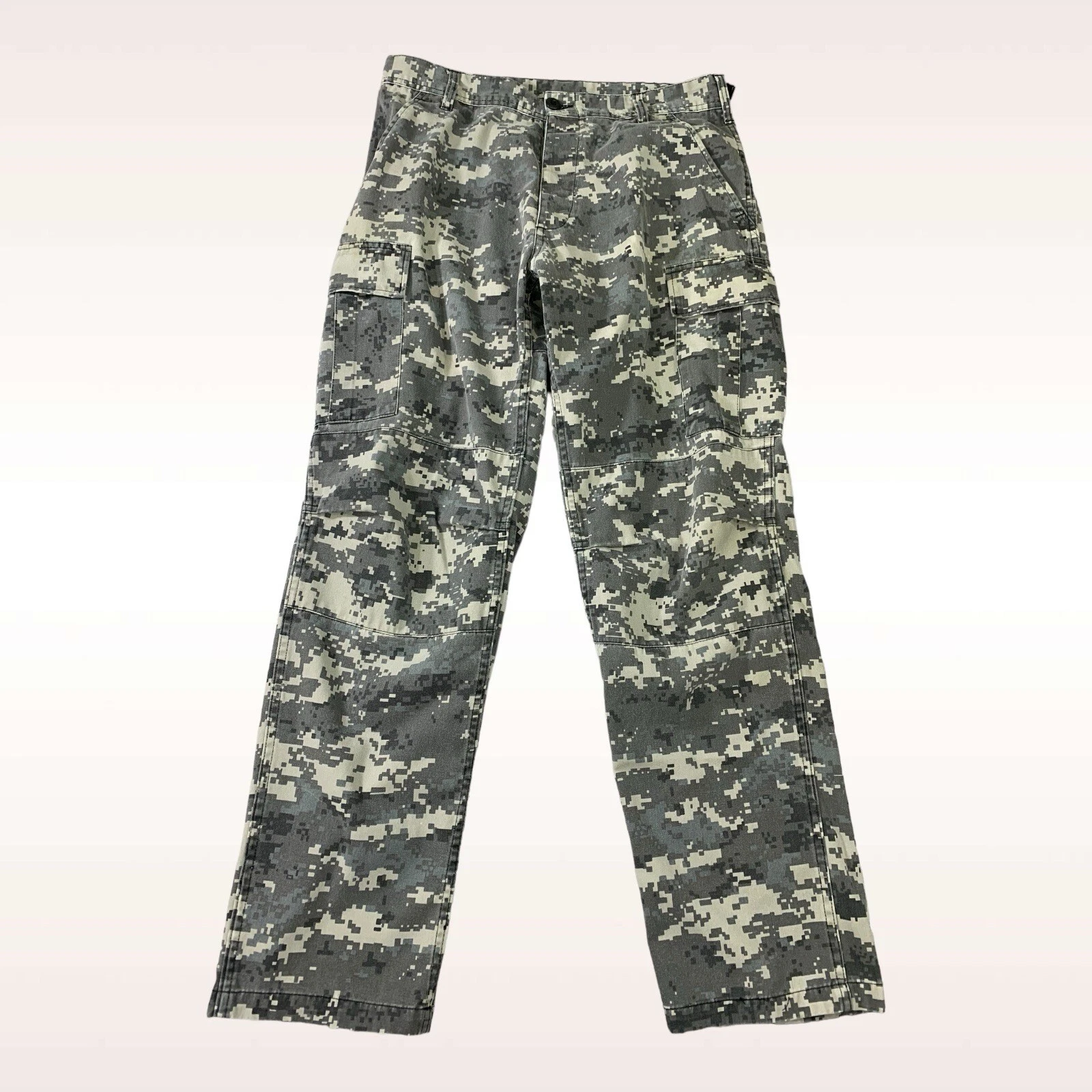 US Military Pants Mens M (32x29.5) Digital Camo Camouflage Cargo ROTHCO