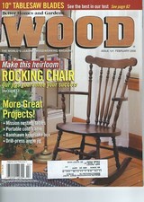 Better Homes And Gardens - Wood Magazine February 200 Issue No. 121