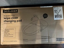 Skip Hop 304050 Cushioned Foam Diaper Changing Pad - Grey/White