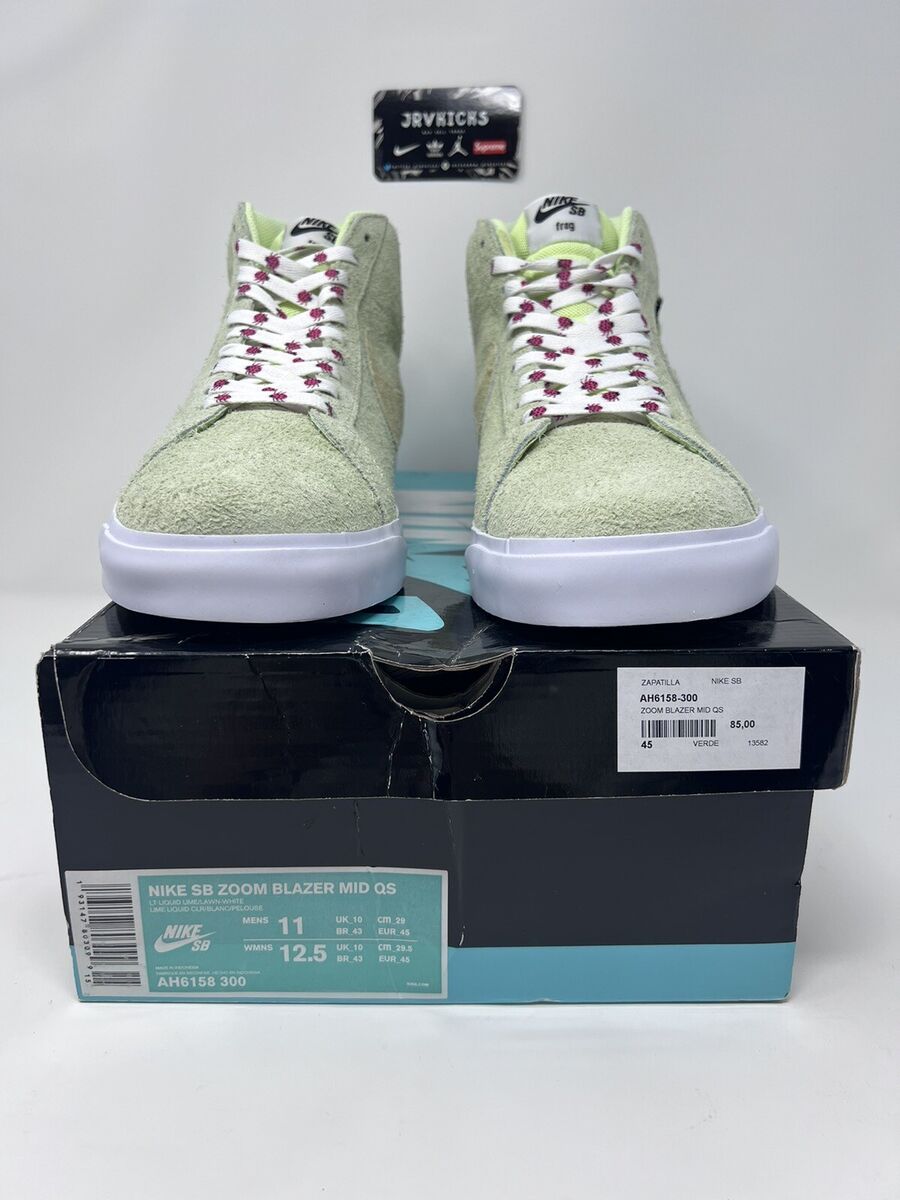 Nike SB Zoom Blazer Mid Frog Skateboards x QS Frog Green Nike SB Zoom Blazer Mid Frog Skateboards x QS Frog Green
