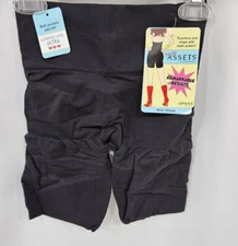 Spanx Love your Assets Mid Thigh Shaper Ultra Slimming Black M 245 New