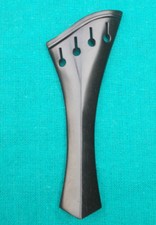 Violin Tailpiece Ebony Wood Harp model with Semi hill style 4/4 Best Quality