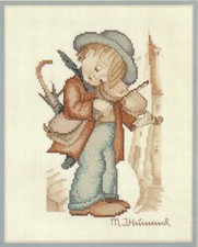 Stickvorlage Hummel-Motiv Kreuzstich