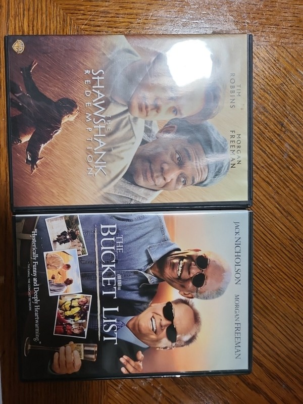 The Shawshank Redemption (DVD, 2007) Like NEW & The Bucket List