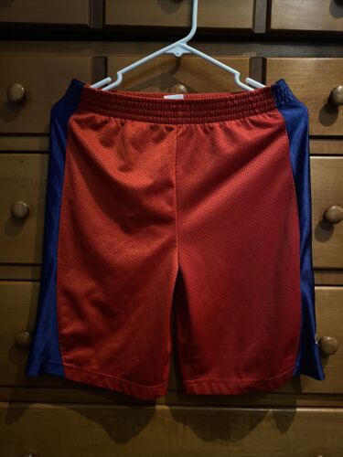Philadelphia Phillies Majestic Shorts Red & Blue Youth Kids Boys 10/12 Mlb (n3) - Picture 1 of 12