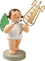 Wendt & KüHn, Engel Mit Glockenspiel, 650/58, Geschenk Geburtstag Elf Punkte