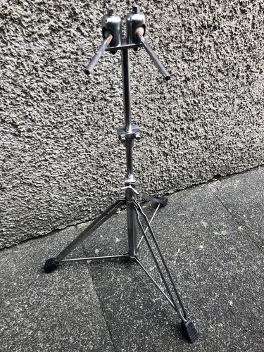 Camco #19 Double Tom Stand Vintage Drums Oaklawn Chanute LA Los Angeles - Picture 2 of 5