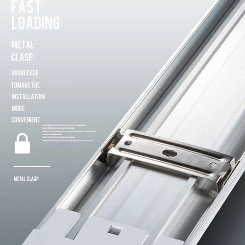 Set 20 Clips for Led Batten Tube light Fitting clips installation/Fixing clips