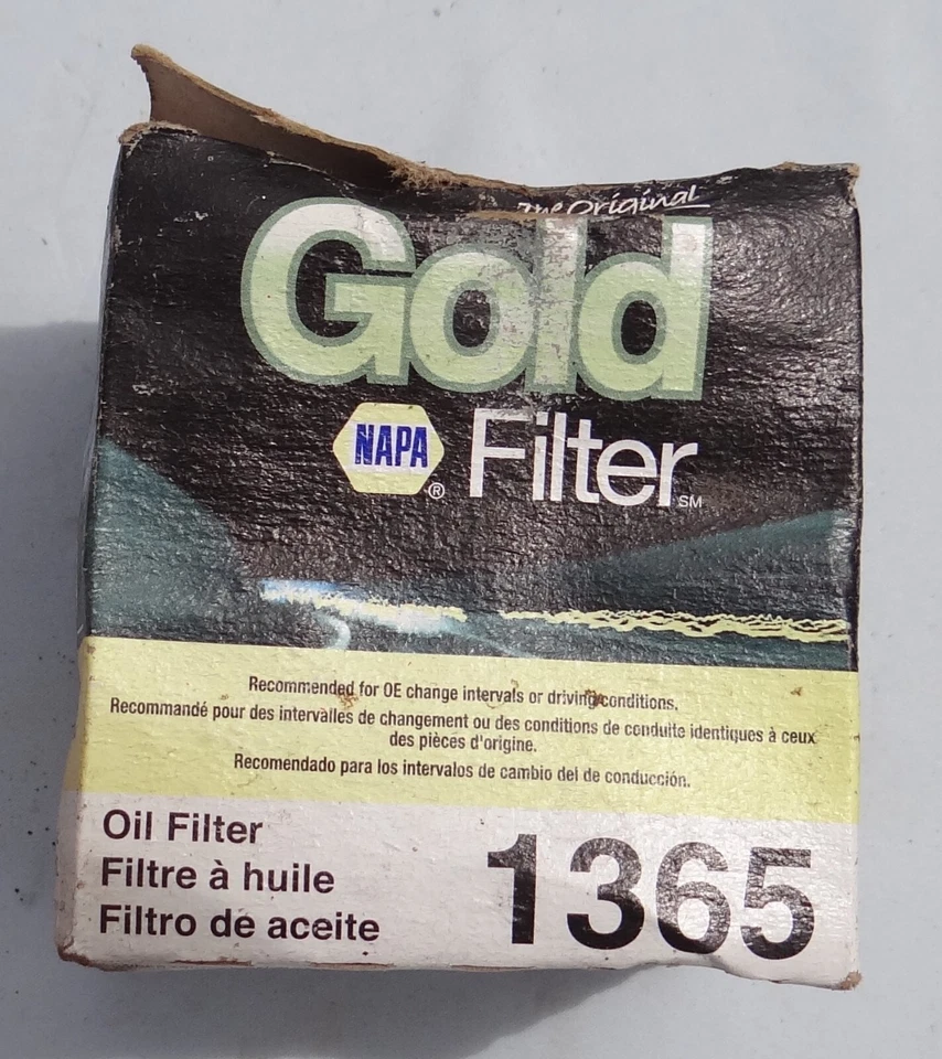 Nuevo en caja Filtro de aceite Napa Gold 1365 último modelo Maza Infinity Nissan Altima etc... Foto 2 de 4