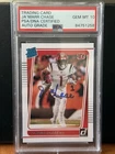 2021 Donruss Rated Rookie #262 Ja'Marr Chase RC On Card PSA/DNA Auto GEM MINT 10
