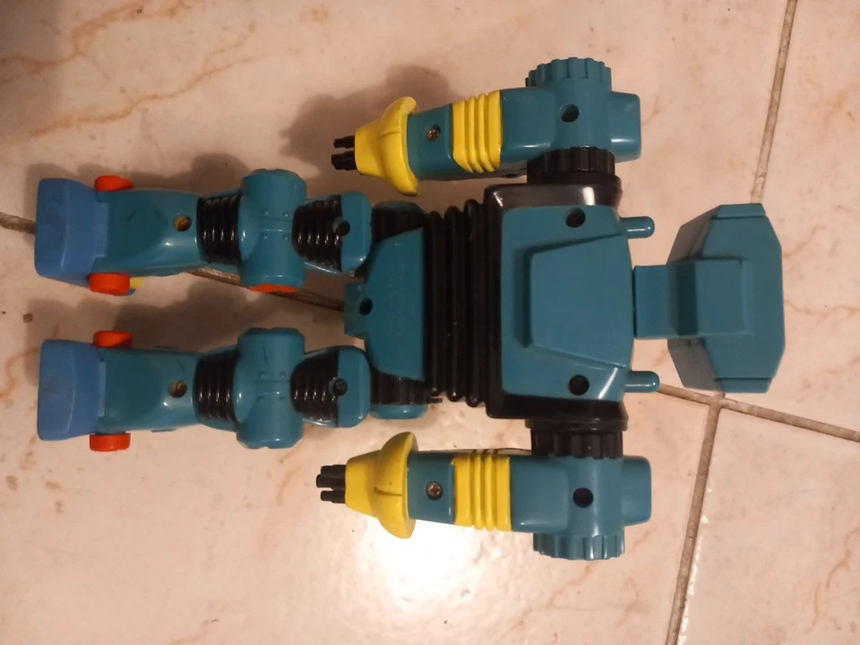 Vintage Lewis Galoob Toys Robot Action Figure ZBOT Tranzor 1992 Classic toy !!! - Imagen 4 de 4