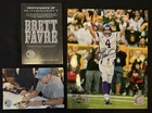 Brett Favre Signed Minnesota Vikings NFL Football Photo